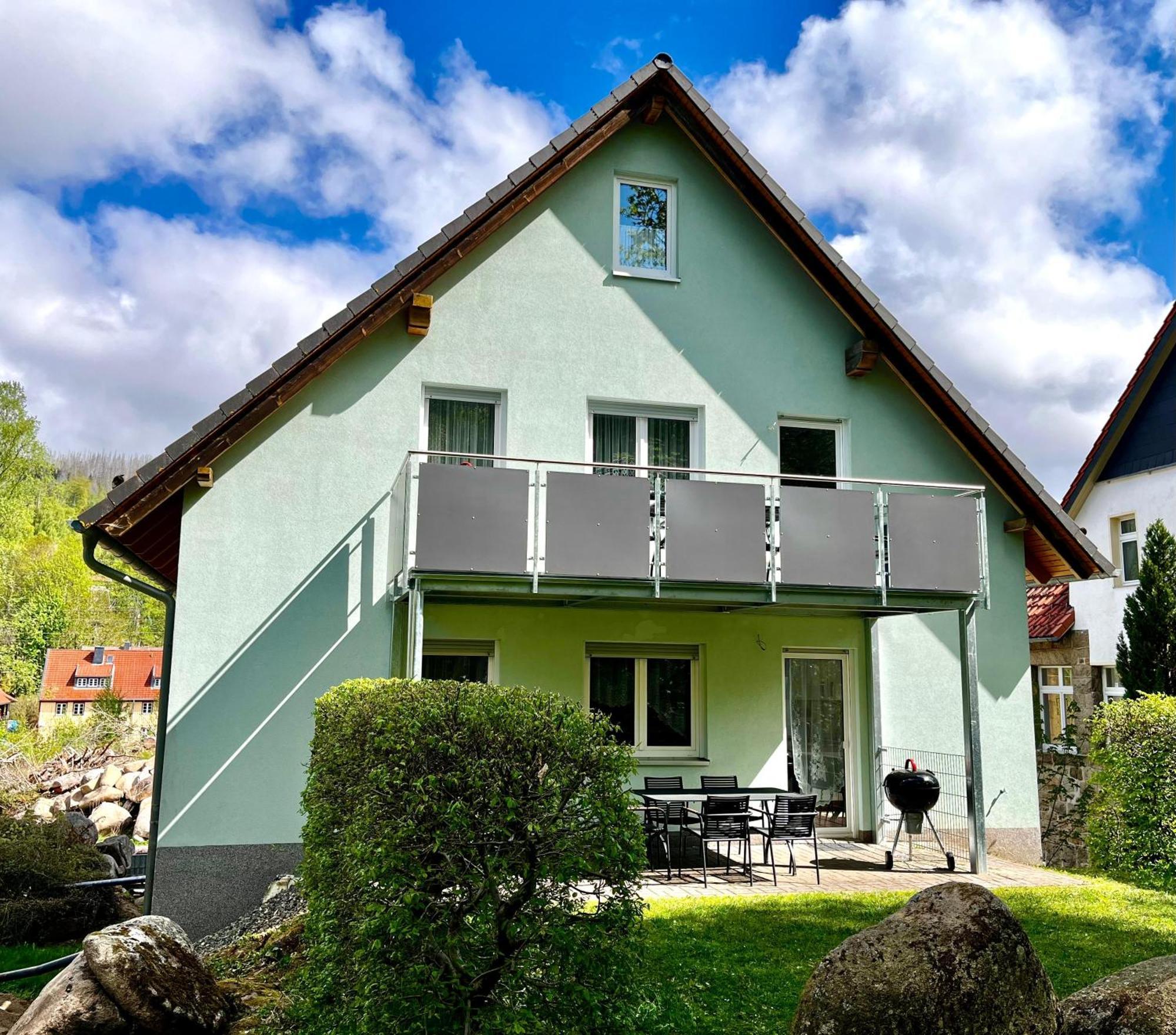 Ferienwohnung Gipfelglueck Mit Balkon Schierke Bagian luar foto
